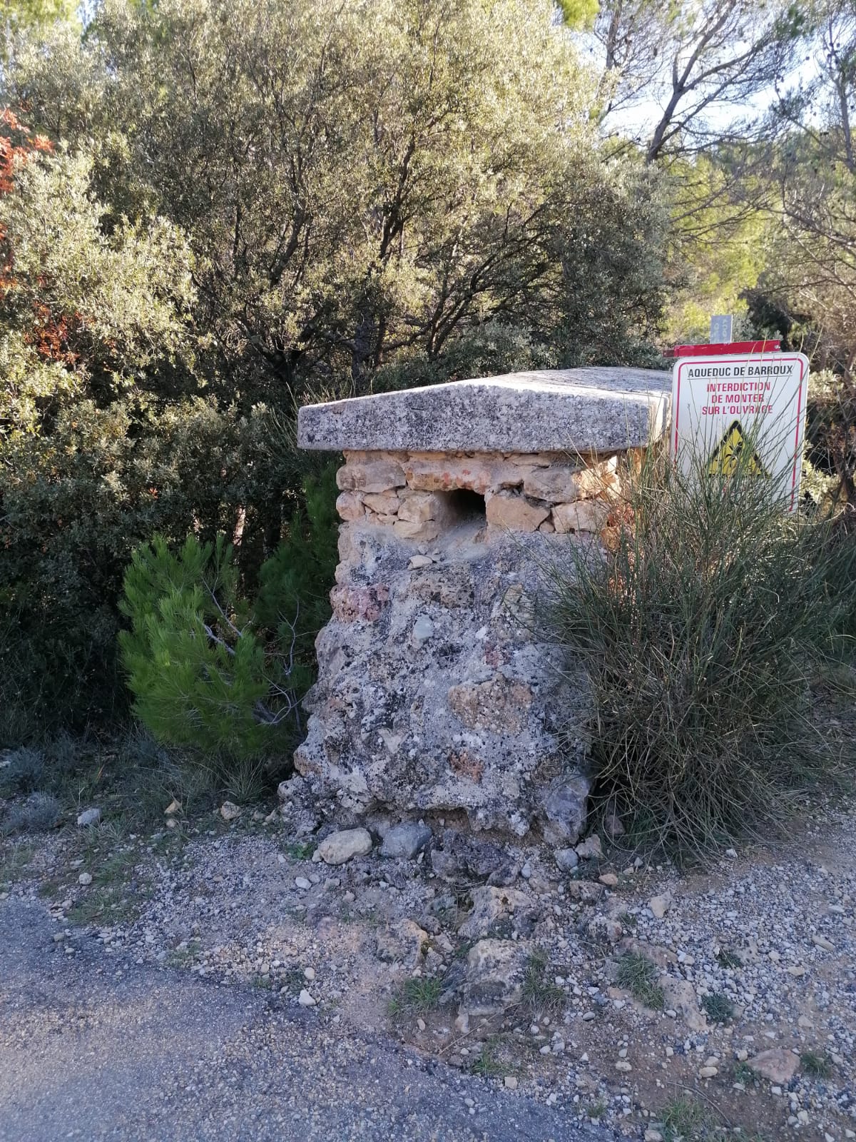 Visite de l'aqueduc du Barroux – photo 1